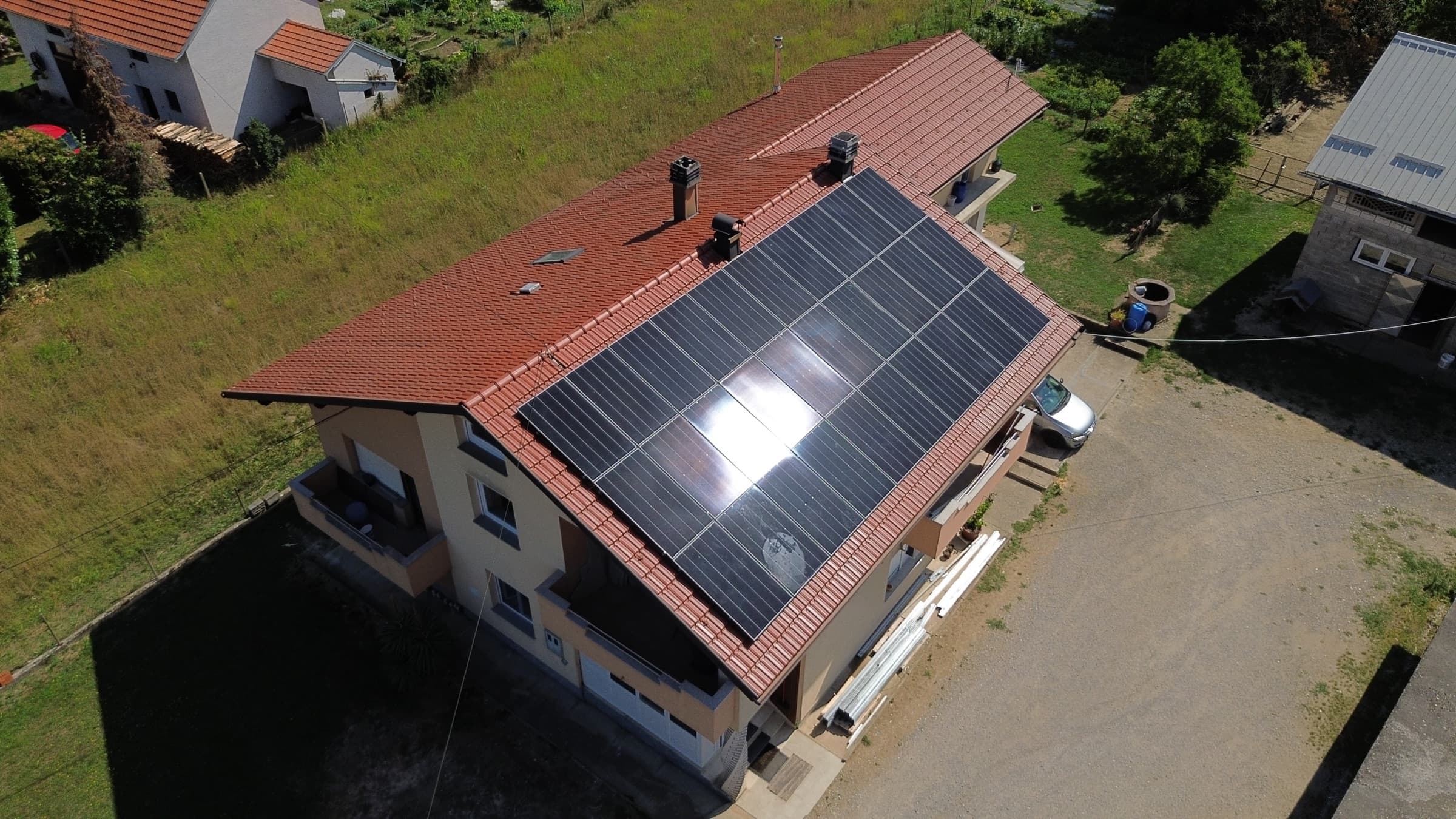 Solarna elektrana 12,45 kW, crijep, Adamovec