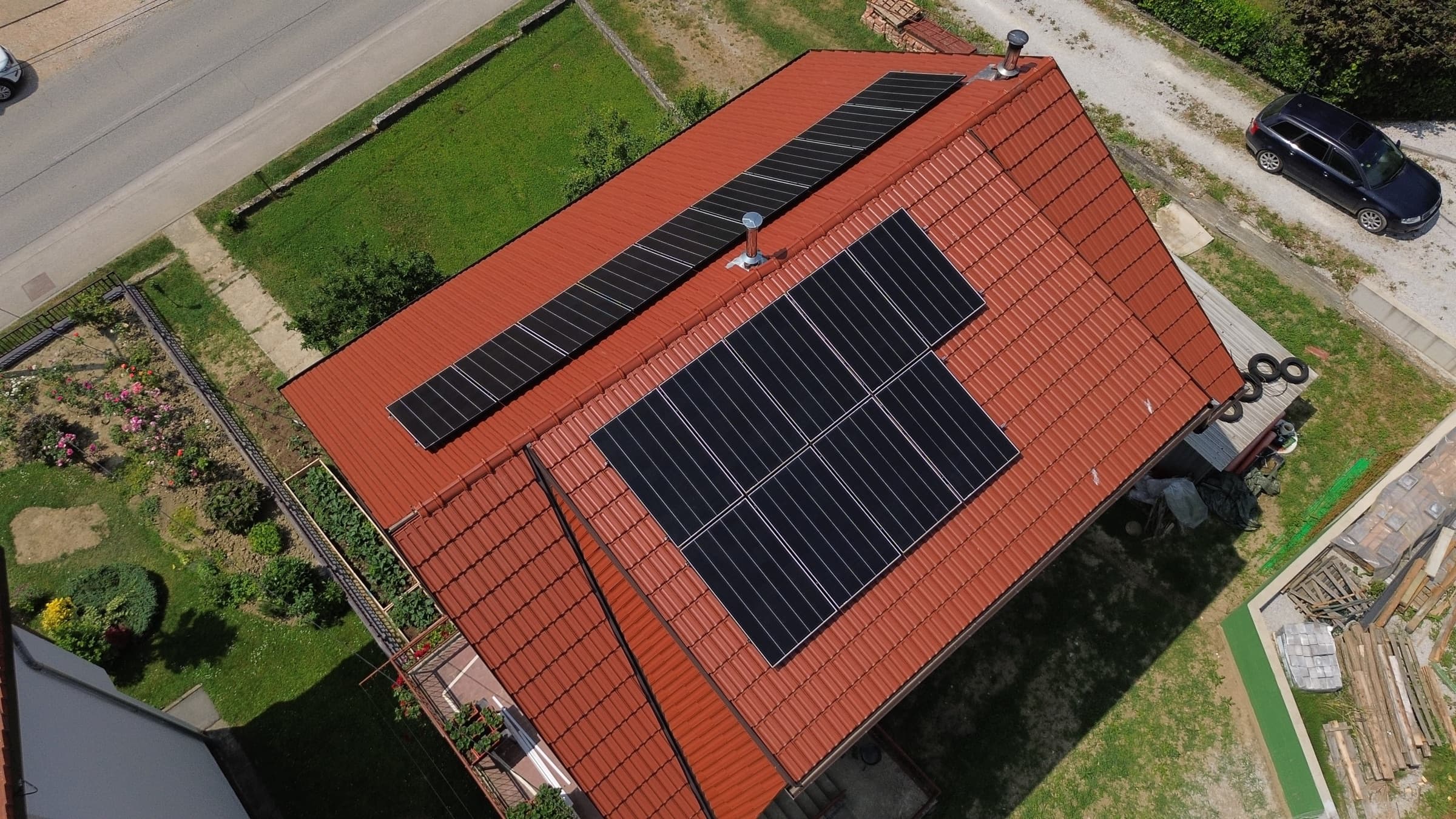 Solarna elektrana 7,47 kW, crijepne ploče, Krapinske Toplice