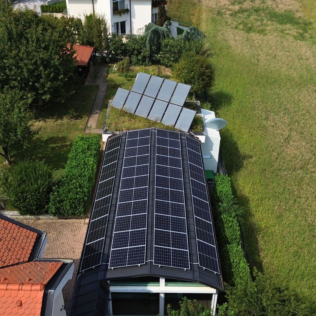 Solarna elektrana 20 kW, neravni falcani lim, Samobor