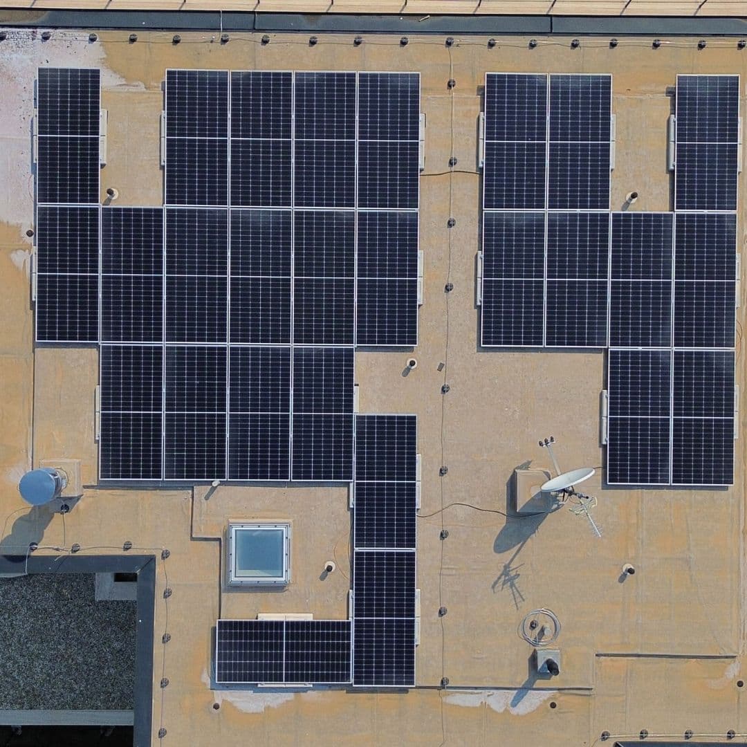 Solarna elektrana 15 kW, ravni krov, Zagreb